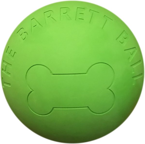 Show full view: Ethical Pet Barrett Ball Dog Toy, Green, 5-in slide 2 of 4