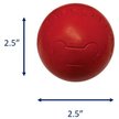 Show in main carousel: Ethical Pet Barrett Ball Dog Toy, Red, 2.5-in slide 3 of 4