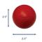 Show in main carousel: Ethical Pet Barrett Ball Dog Toy, Red, 2.5-in slide 3 of 4