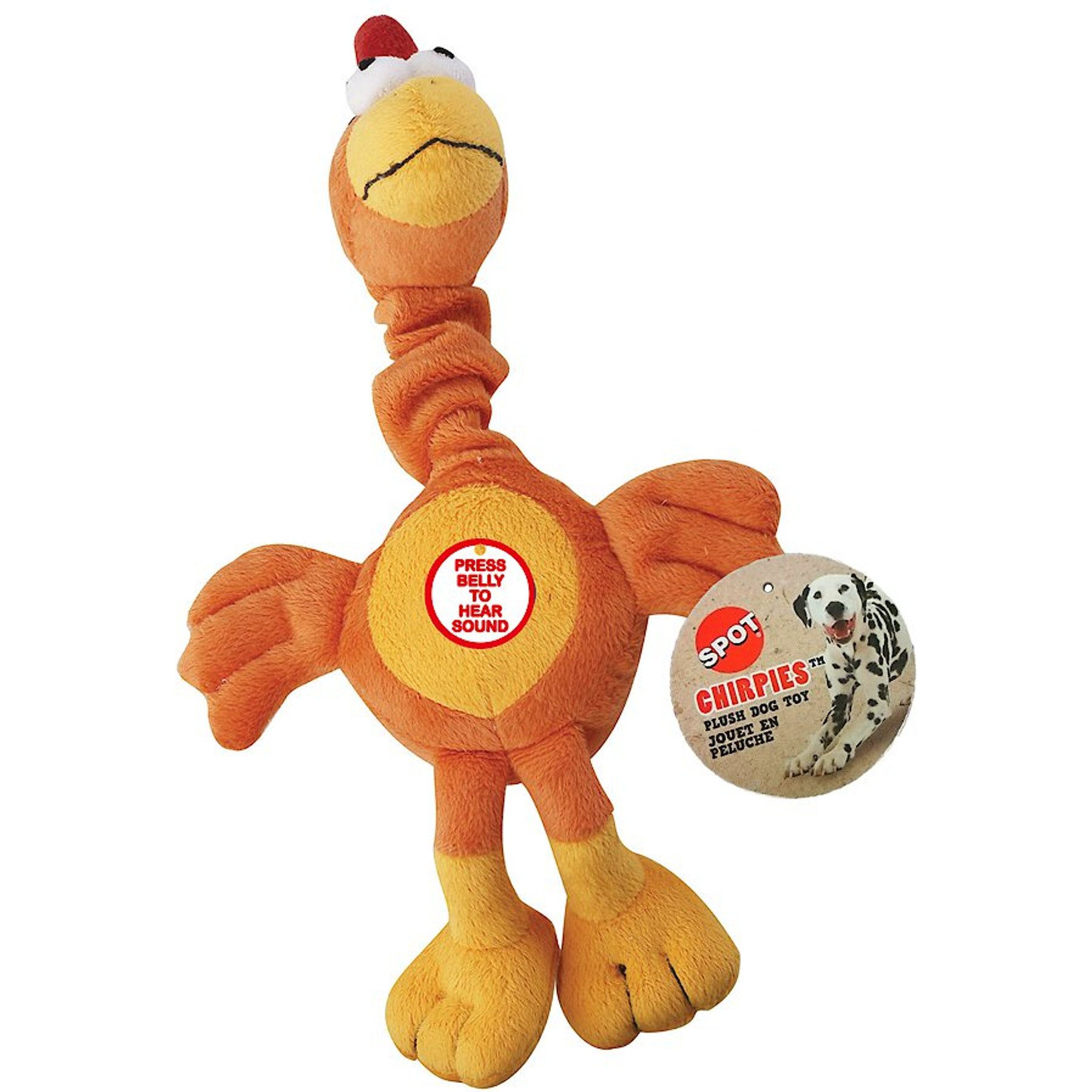 Ethical Pet Chirpies Dog Toy, Character Varie