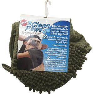Ethical Pet Clean Paws Dog Towels, Color Varies, 30-in