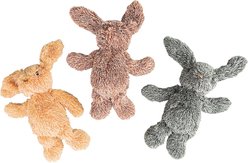 Ethical Pet Cuddle Bunnies Squeaky Plush Dog Toy, Character Varies