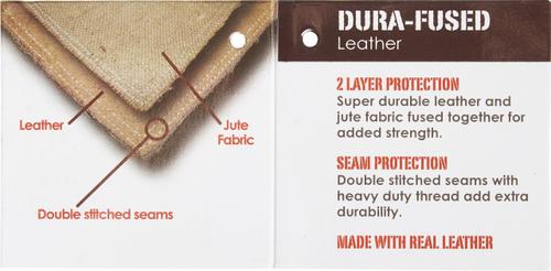 Show full view: Ethical Pet Dura-Fused Leather Rabbit Dog Toy slide 5 of 8