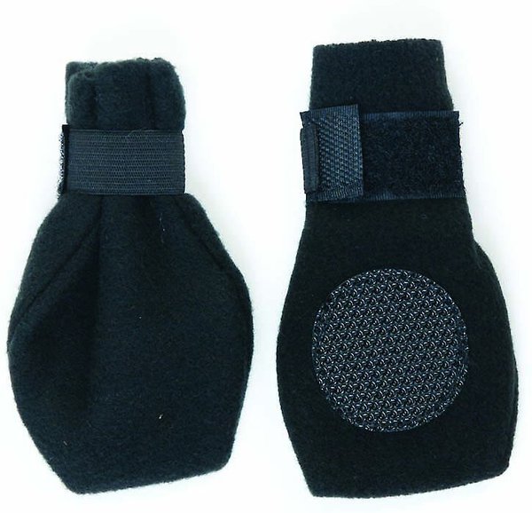Show full view: Ethical Pet Fashion Lookin' Good Fleece Boots, Black Arctic, 4 count, Medium slide 3 of 5