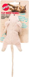 Ethical Pet Flat Mouse Frankie Cat Toy, Color Varies, 5.5-in