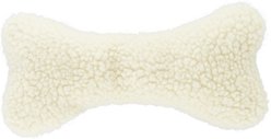 Ethical Pet Fleece Bone Squeaky Tough Plush Dog Toy, 9-in