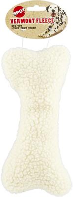 Show full view: Ethical Pet Fleece Bone Squeaky Tough Plush Dog Toy, 9-in slide 4 of 7