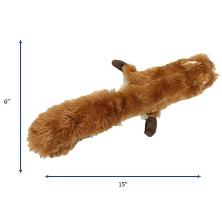 Show full view: Ethical Pet Flippin' Skinneeez Squirrel Exercise Cat Toy with Catnip, Assorted slide 5 of 6