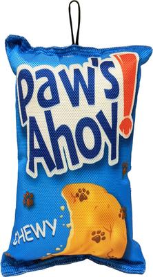 Show full view: Ethical Pet Fun Food Paws Ahoy Plush Squeaky Dog Toy, Assorted slide 2 of 3