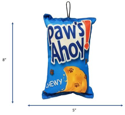 Show full view: Ethical Pet Fun Food Paws Ahoy Plush Squeaky Dog Toy, Assorted slide 3 of 3