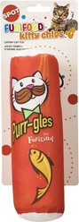 Ethical Pet Fun Food Purrgles Plush Cat Toy, 8-in