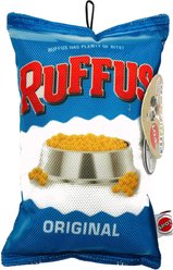 Ethical Pet Fun Food Ruffus Chips Squeaky Plush Dog Toy