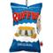 Show in main carousel: Ethical Pet Fun Food Ruffus Chips Squeaky Plush Dog Toy slide 1 of 4