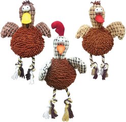 Ethical Pet Gigglers Chicken Plush Dog Toy