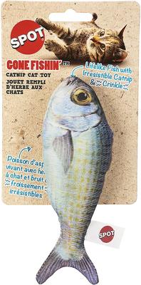Show full view: Ethical Pet Gone Fishin' & Nip Cat Toy, Color Varies 6.5-in slide 1 of 3