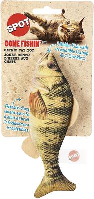 Show full view: Ethical Pet Gone Fishin' & Nip Cat Toy, Color Varies 6.5-in slide 2 of 3