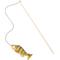 Show in main carousel: Ethical Pet Gone Fishin' Teaser Wand Cat Toy, Color Varies slide 1 of 5