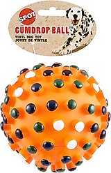 Ethical Pet Gumdrop Ball Squeaky Dog Chew Toy, Color Varies, 5-in slide 2 of 4