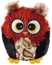 Ethical Pet Hoots Owl Squeaky Plush Dog Toy, Color Varies, 3-in