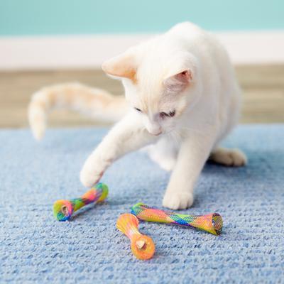 Show full view: Ethical Pet Kitty Fun Tubes Cat Toy, 3 count, 3.25-in slide 4 of 6