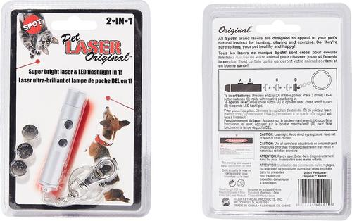 Show full view: Ethical Pet Laser Exerciser Original 2 in 1 Dog & Cat Toy slide 9 of 11