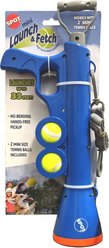 Ethical Pet Launch & Fetch Launcher Exercise Dog Toy, Blue