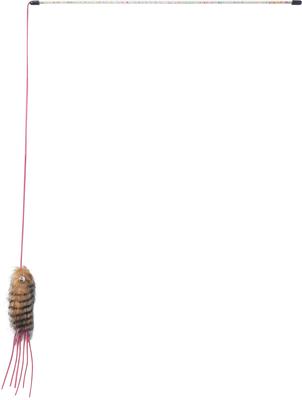 Show full view: Ethical Pet Leather Strand Teaser Wand Cat Toy, Color Varies slide 4 of 6