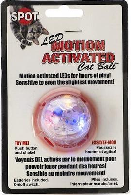 Show full view: Ethical Pet LED Motion Activated Ball Cat Toy slide 6 of 8