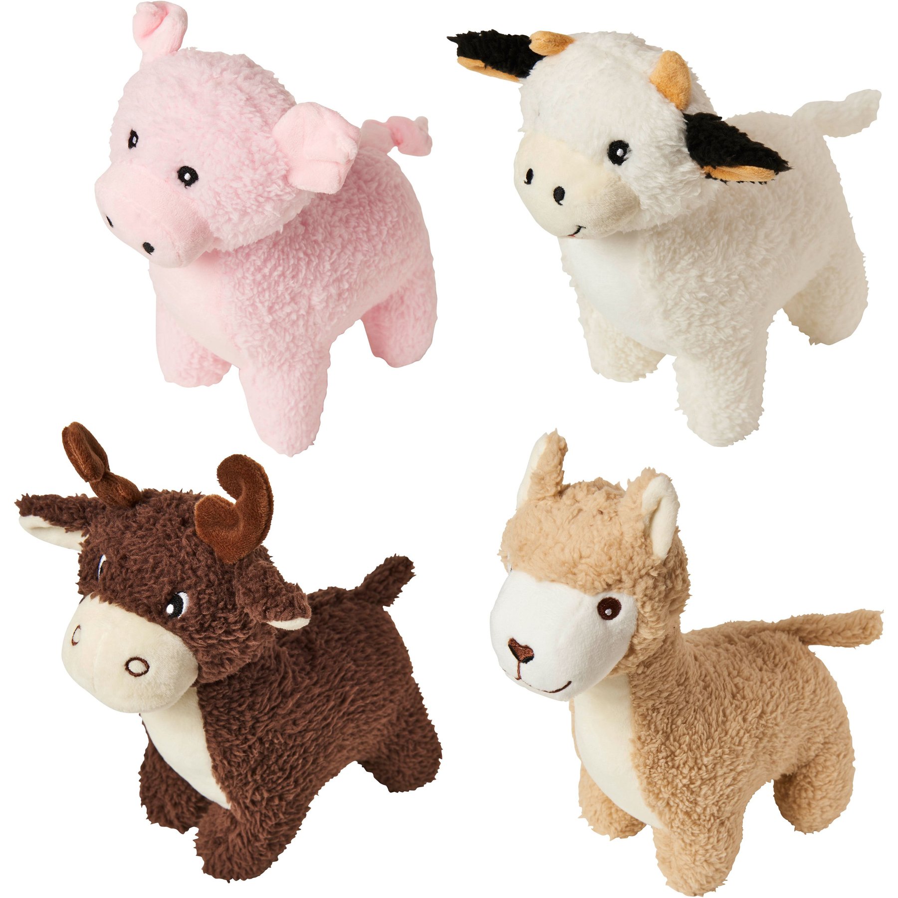 Ethical Pet Love The Earth Animal Plush Dog Toy, Assorted, 1 count