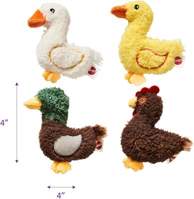 Show full view: Ethical Pet Love The Earth Brnyd Bird Plush Cat Toy, Character Varies, 4-in, 1 count slide 7 of 8