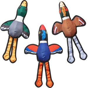 Ethical Pet Love The Earth Duck Plush Dog Toy, Assorted