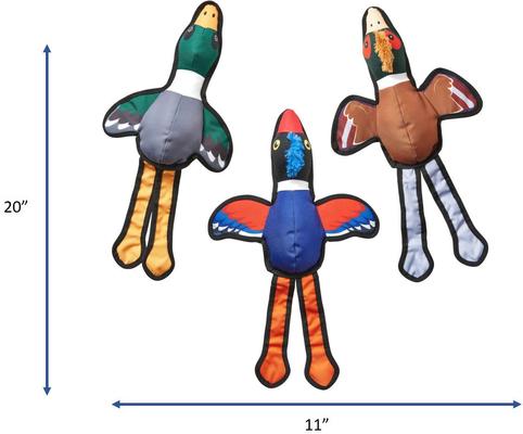 Show full view: Ethical Pet Love The Earth Duck Plush Dog Toy, Assorted slide 8 of 8