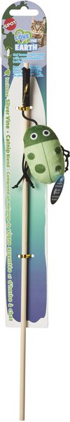 Show full view: Ethical Pet Love The Earth Insect Teaser Wand Cat Toy with Catnip, 1 count, Character Varies slide 2 of 7