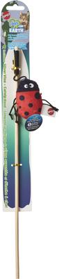 Show full view: Ethical Pet Love The Earth Insect Teaser Wand Cat Toy with Catnip, 1 count, Character Varies slide 5 of 8