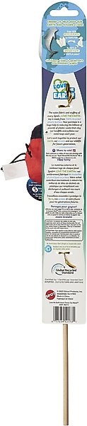 Show full view: Ethical Pet Love The Earth Insect Teaser Wand Cat Toy with Catnip, 1 count, Character Varies slide 5 of 7