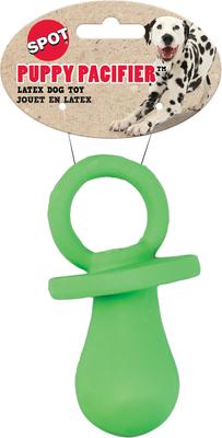 Show full view: Ethical Pet Pacifier Squeaky Puppy Chew Toy, Color Varies, 4-in slide 7 of 8