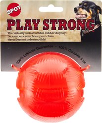 Ethical Pet Play Strong Rubber Ball Tough Dog Chew Toy, 3.75-in slide 2 of 3