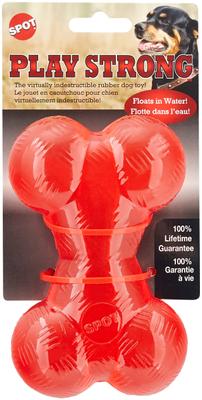 Show full view: Ethical Pet Play Strong Rubber Bone Tough Dog Chew Toy, 5.5-in slide 3 of 6