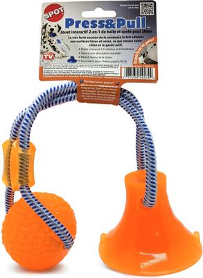 Show full view: Ethical Pet Press & Pull Exercise Dog Toy, Assorted slide 2 of 9