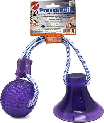 Show full view: Ethical Pet Press & Pull Exercise Dog Toy, Assorted slide 5 of 9