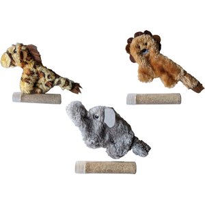 Ethical Pet Refillable Cat Chew Toy with Catnip, Assorted