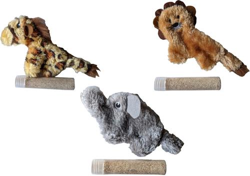 Show full view: Ethical Pet Refillable Cat Chew Toy with Catnip, Assorted slide 9 of 10