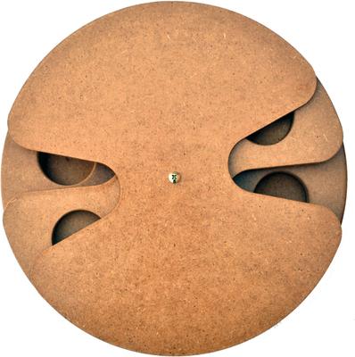 Show full view: Ethical Pet Seek-A-Treat Advanced Challenge Triple Twist Puzzle Dog Toy slide 2 of 4