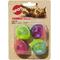 Show in main carousel: Ethical Pet Shimmer Balls Cat Toy, 4-pack slide 2 of 6