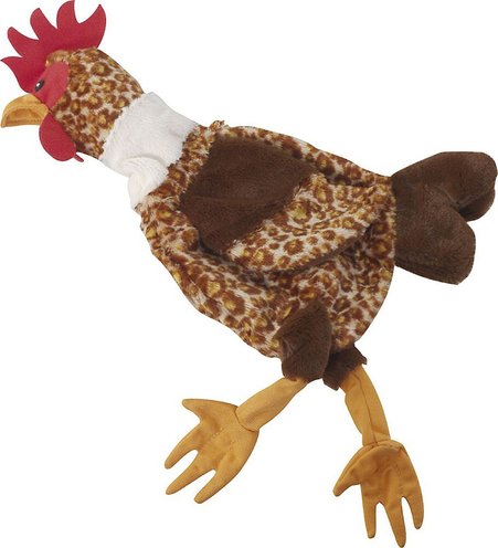 Kyjen Squawkie Talkie Chicken Dog Toy