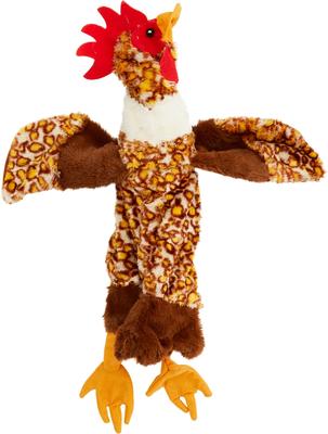 Show full view: Ethical Pet Skinneeez Barnyard Series Chicken Stuffing-Free Squeaky Plush Dog Toy slide 3 of 6