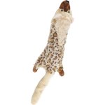 Ethical Pet Skinneeez Big Bite Wolf Stuffing-Free Squeaky Plush Dog Toy