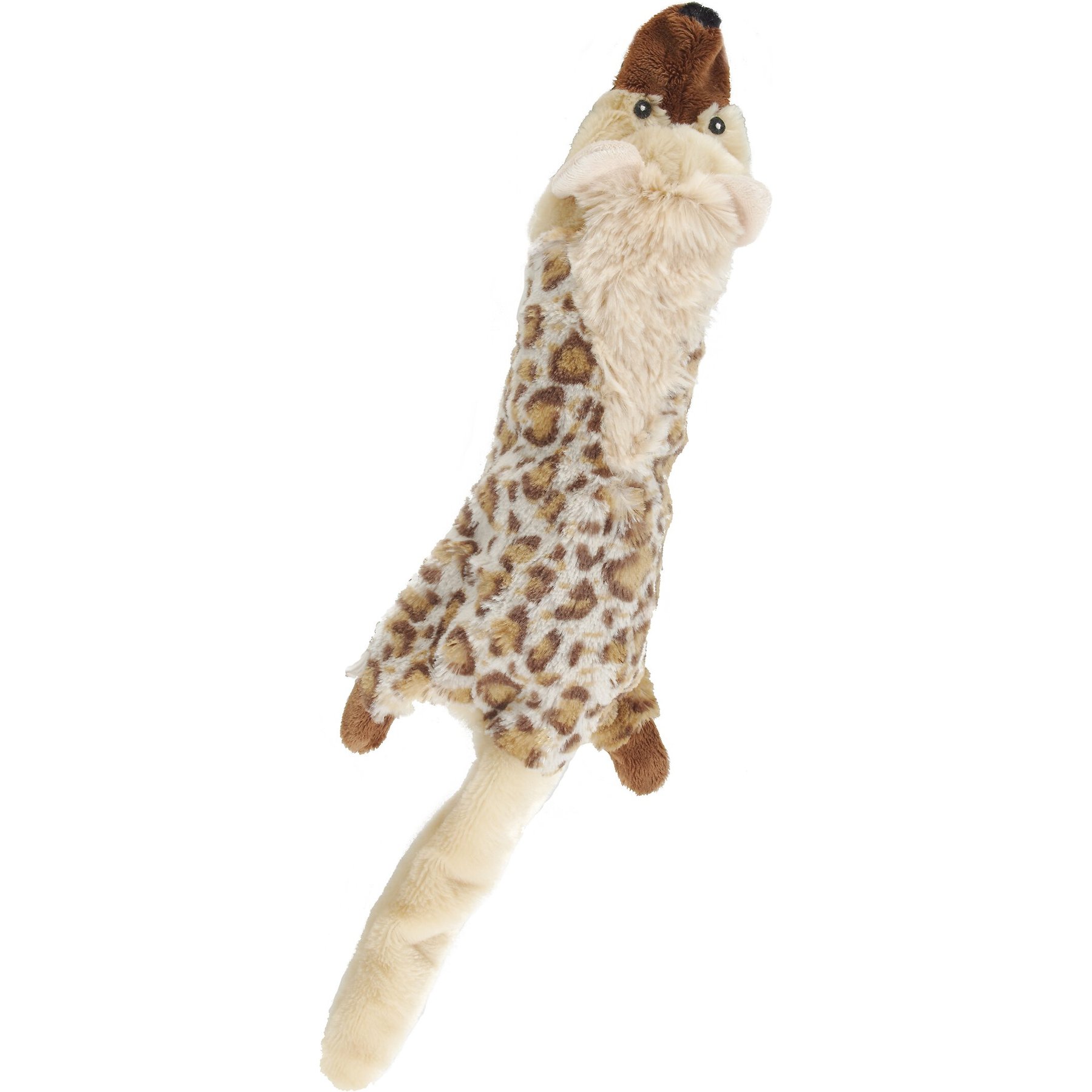 Ethical Pet Skinneeez Big Bite Jackal Stuffing-Free Squeaky Plush Dog Toy