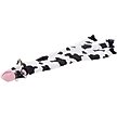 Show in main carousel: Ethical Pet Skinneeez Crinklers Cow Stuffing-Free Squeaky Plush Dog Toy, 14-in slide 4 of 6