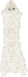 Ethical Pet Skinneeez Crinklers Lamb Stuffing-Free Squeaky Plush Dog Toy, 14-in